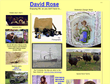 Tablet Screenshot of davidrose.us